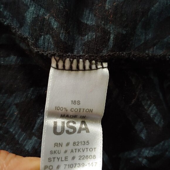 Fresh Produce Beachy Casual Comfy Lightweight Dress XL Cruise Pockets - Picture 11 of 11